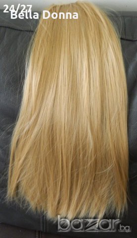 Висококачествени екстеншъни/удължения за коса от изкуствен косъм, снимка 12 - Аксесоари за коса - 17505739