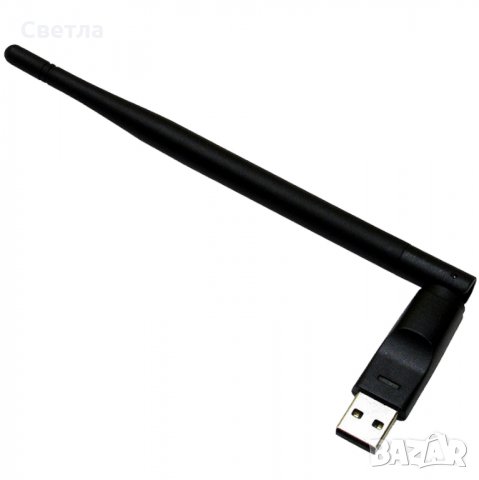 WiFi адаптер MediaTek MT7601 USB с антена 5dB. Мрежова карта. Wireless, снимка 2 - Мрежови адаптери - 23580125