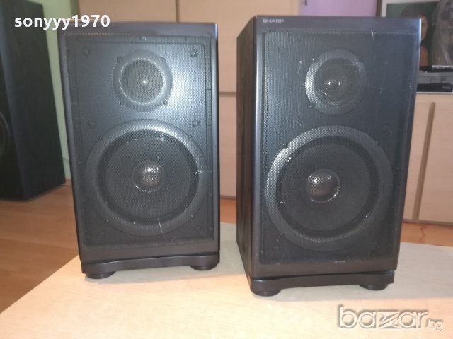 sharp-made in west germany-2бр тонколони-внос швеицария, снимка 3 - Тонколони - 21409392