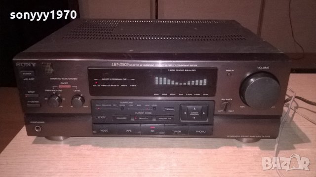 sony ta-d509 stereo amplifier-made in japan-внос швеицария, снимка 7 - Ресийвъри, усилватели, смесителни пултове - 21948469