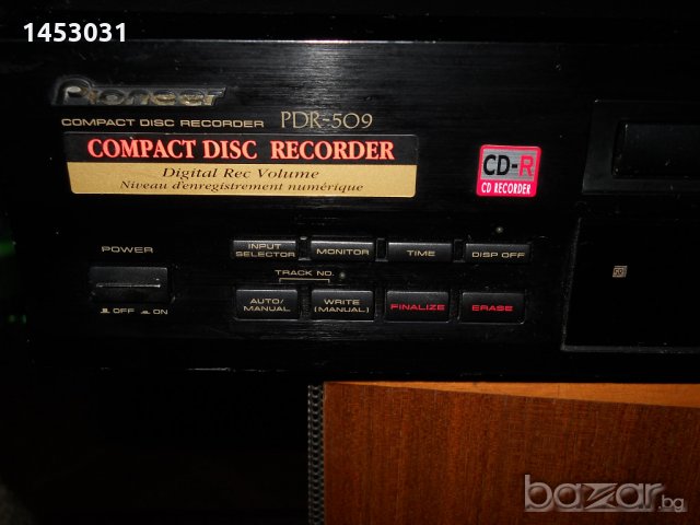 Pioneer PDR-509 High-End CD-Recorder, снимка 1