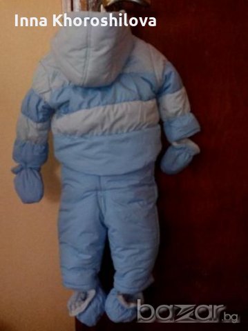 Mothercare яке за зима с ръкавички + грейка с ботушки , снимка 9 - Бебешки якета и елеци - 19813182