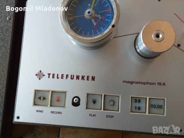 Telefunken M15 1/4" Analogue Mastering Tape Recorder, снимка 3 - Аудиосистеми - 25167949