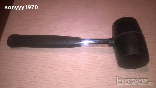 нов гумен чук-25х9х5см-инокс/гума, снимка 2 - Други инструменти - 19815453