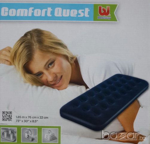 Надуваем матрак ( дюшек - нова стока) Bestway 183х76х22 см, снимка 2 - Надуваеми легла - 9916378