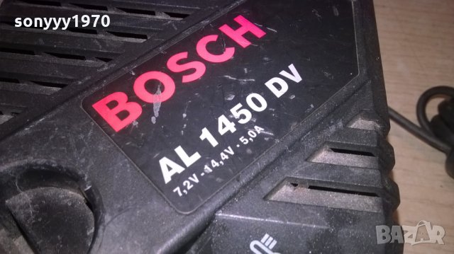 bosch al1450dv 7.2-14.4v-5.0a-зарядно-внос швеицария, снимка 4 - Винтоверти - 23598041