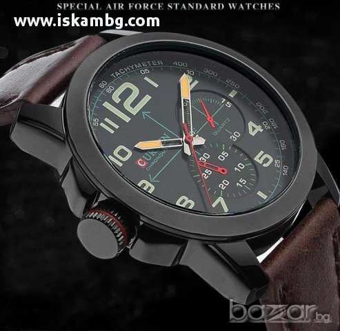 Елегантен мъжки часовник CURREN 81826, снимка 6 - Мъжки - 13299237