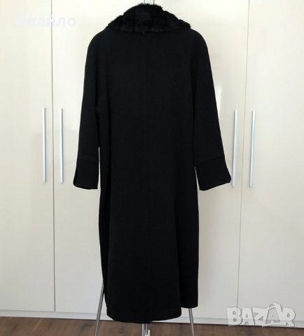 Луксозно дамско кашмирено зимно дълго палто MODENA, снимка 2 - Палта, манта - 19365682