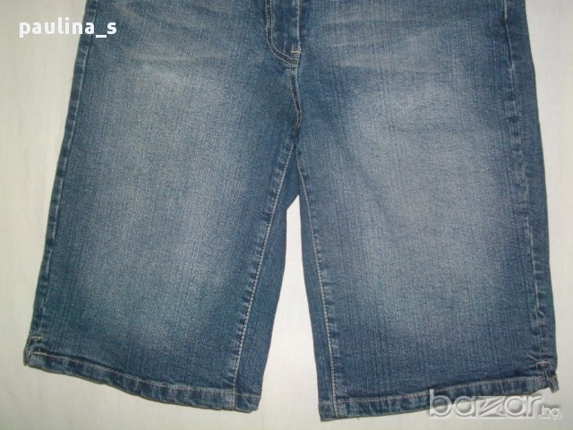 Еластични дънкови бермуди ”Gina Benotti”original brand / универсален размер, снимка 8 - Къси панталони и бермуди - 15022664
