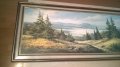 картина с рамка-внос швеицария-111х51см, снимка 8