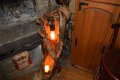 Уникална дървена лампа тип „Винтидж“-2, снимка 3