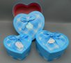 Кутии за подарък с формата на сърце, снимка 1 - Романтични подаръци - 20654322