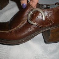 ДАМСКИ ОБУВКИ естествена кожа размер 36, снимка 3 - Дамски обувки на ток - 8343046