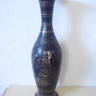 Стара бронзова ваза 2, снимка 2 - Антикварни и старинни предмети - 14786243
