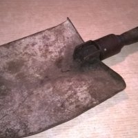 стара сгъваема лопата-36х15см-метална, снимка 3 - Градински инструменти - 22817696