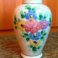 Голяма Рустик стил ваза за чадъри или папрат  70-те год., снимка 6 - Колекции - 22922693