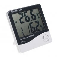 Часовник+Термометър+Влагомер - код HTC-1, снимка 3 - Други - 13347271
