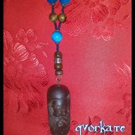 Колие с африканска глава, снимка 2 - Колиета, медальони, синджири - 15969219