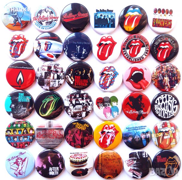Значки на Rolling Stones, снимка 1