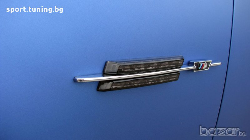  Диодни мигачи за BMW E39 M-Look - опушени, снимка 1