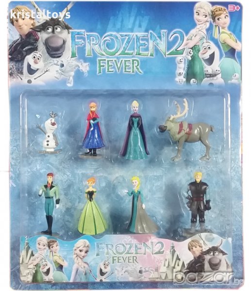 Комплект  Фрозен Frozen с 8 фигури , снимка 1