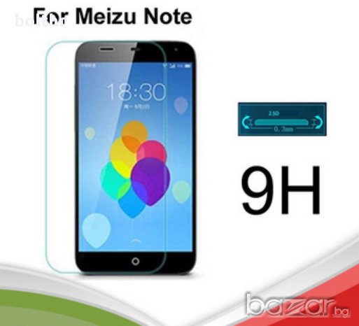 TEMPERED GLASS SCREEN PROTECTOR MEIZU M1 NOTE, снимка 1