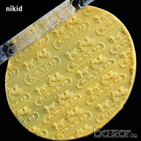 coach leather кожа лого Прозрачна релефна текстурна точилка за фондан украса торта сладки