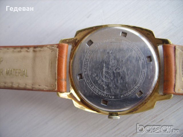 Рядък позлатен ELDOR GENEVE De Luxe Peseux, снимка 5 - Мъжки - 21043358