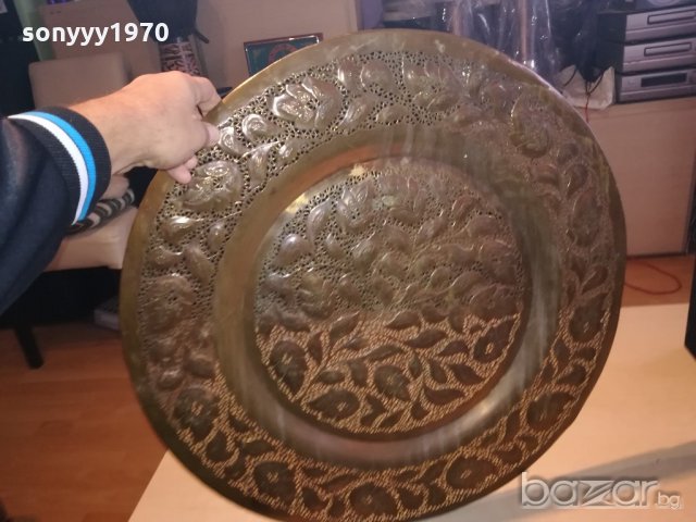 ретро колекция-огромна чиния редка плетка-внос швеицария, снимка 8 - Колекции - 20190851