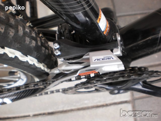 Продавам колела внос от Германия алуминиев планински МТВ велосипед GUTTER 09 26 цола диск, DEORE,27 , снимка 2 - Части за велосипеди - 20728273