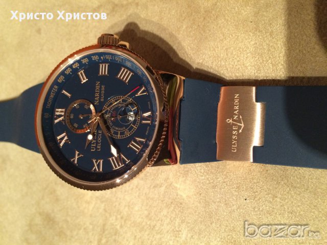 Часовник Ulysse Nardin Marine Chronometer ААА+ реплика, снимка 6 - Мъжки - 8301656