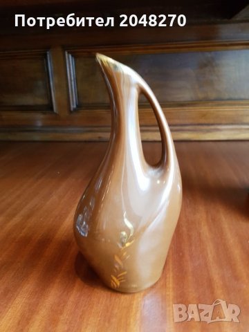 2бр ваза фин френски порцелан  с маркировка  ръчна изработка М.  , снимка 3 - Вази - 23663835