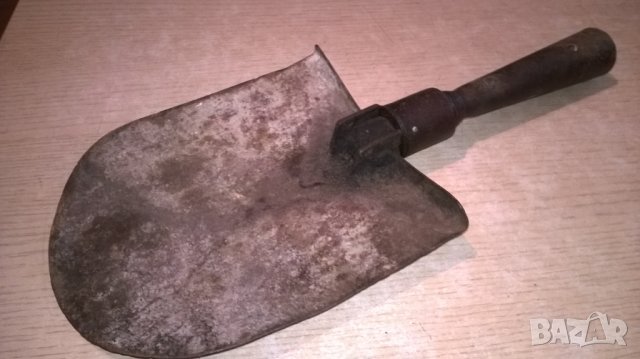 стара сгъваема лопата-36х15см-метална, снимка 3 - Градински инструменти - 22817696