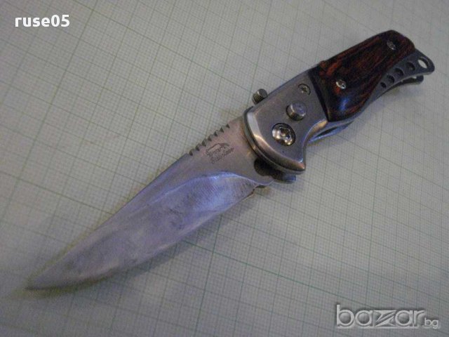 Нож малък с фенерче сгъваем - 3, снимка 3 - Други ценни предмети - 10641539