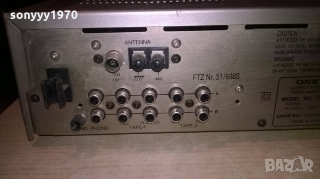 &onkyo tx-7220 stereo receiver-made in japan-внос швеицария, снимка 13 - Ресийвъри, усилватели, смесителни пултове - 23957705