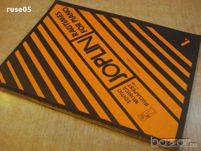 Книга "RAGTIMES FOR PIANO-SCOTT JOPLIN - I." - 84 стр., снимка 7 - Специализирана литература - 15801193