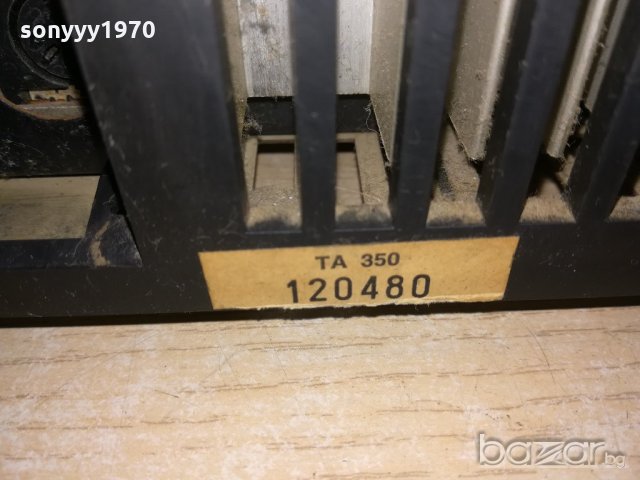 telefunken ta350 hifi amplifier-за ремонт-внос швеицария, снимка 17 - Ресийвъри, усилватели, смесителни пултове - 21305324