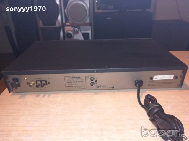 onkyo t4330l-tuner-made in japan-внос швеция, снимка 7 - Ресийвъри, усилватели, смесителни пултове - 20129158
