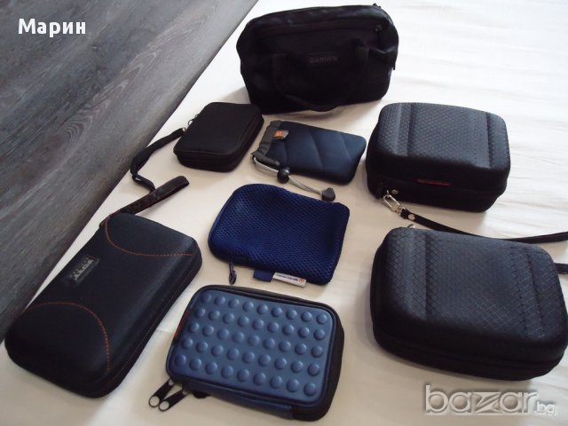 Оригинални кожени калъфи и чантички за Garmin gps навигации , снимка 6 - Garmin - 15532769