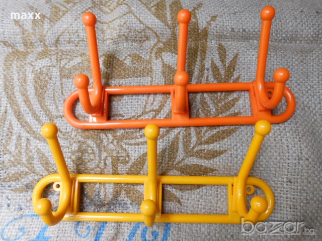 Закачалка за кърпа 6 куки, две нива, снимка 1