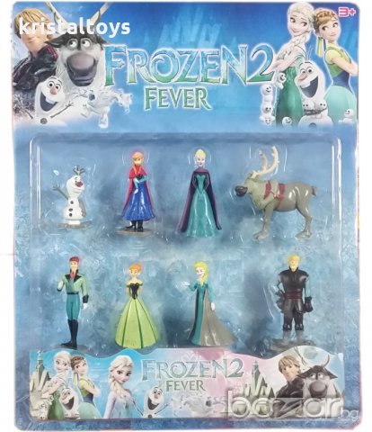 Комплект  Фрозен Frozen с 8 фигури , снимка 1