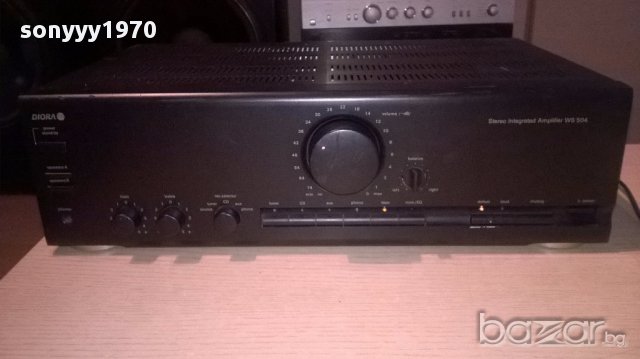 diora ws504/390w stereo ampifier-внос швеицария, снимка 9 - Ресийвъри, усилватели, смесителни пултове - 17053962