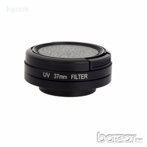 Комплект UV филтър 52mm, преходник и капак OEM за GoPro Hero 3/3+ , снимка 4 - Обективи и филтри - 17110744