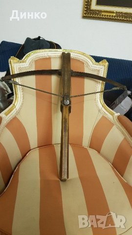 Старинен арбалет от18век оригинал., снимка 8 - Антикварни и старинни предмети - 22171429