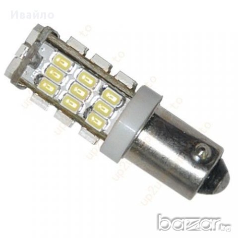 Диодни габаритни крушки с 42 диода /габарити/ Ba9s T4w 42 3020-led Smd White Corner Bulb Signal Ligh, снимка 3 - Аксесоари и консумативи - 8798915