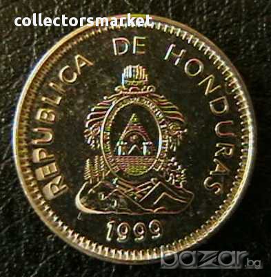 20 центавос 1999, Хондурас, снимка 2 - Нумизматика и бонистика - 13113063
