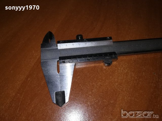 шублер-метален-24см-внос швеицария, снимка 11 - Шублери - 20877716