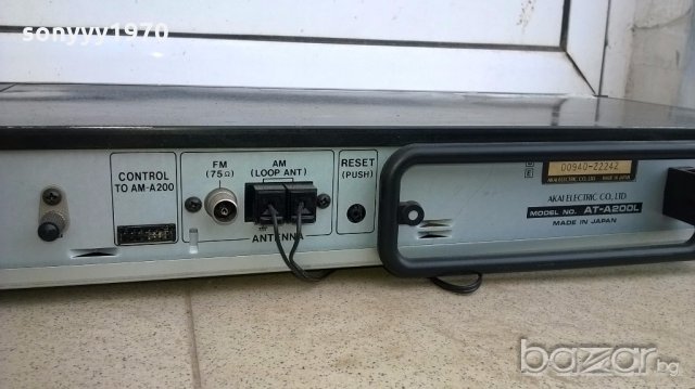akai stereo tuner-made in japan-внос швеицария, снимка 6 - Ресийвъри, усилватели, смесителни пултове - 19957816