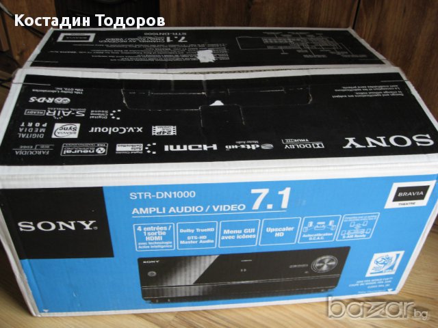 Ресивър Sony Str-dn1000es Hdmi , снимка 10 - Ресийвъри, усилватели, смесителни пултове - 11043565