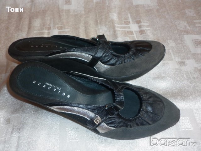 Обувки 100 % кожа с велур Kenneth Cole Reaction , снимка 8 - Кецове - 15665599